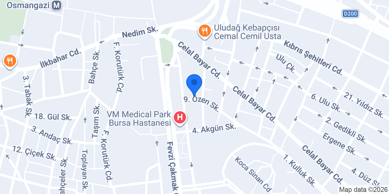 Esila Unlu Mamulleri konumu