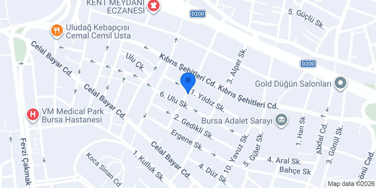 Oktay Cam konumu