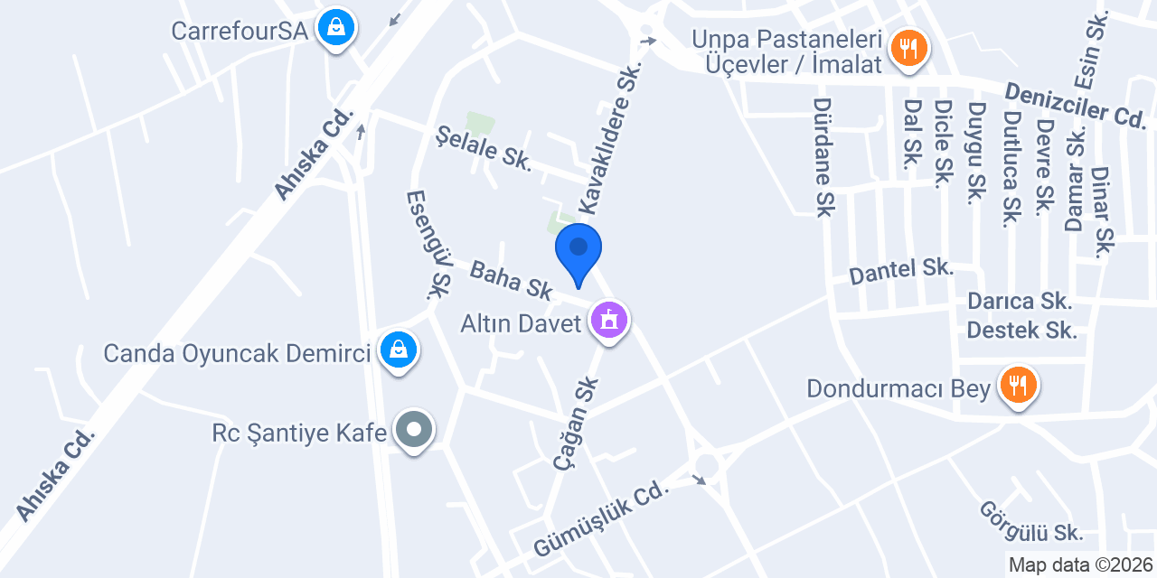 Sistemli Çelik Kapı Duşakabin & Yapı Elemanları konumu