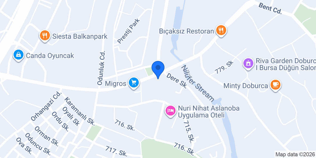 Adaçayı Prestij Eczanesi konumu