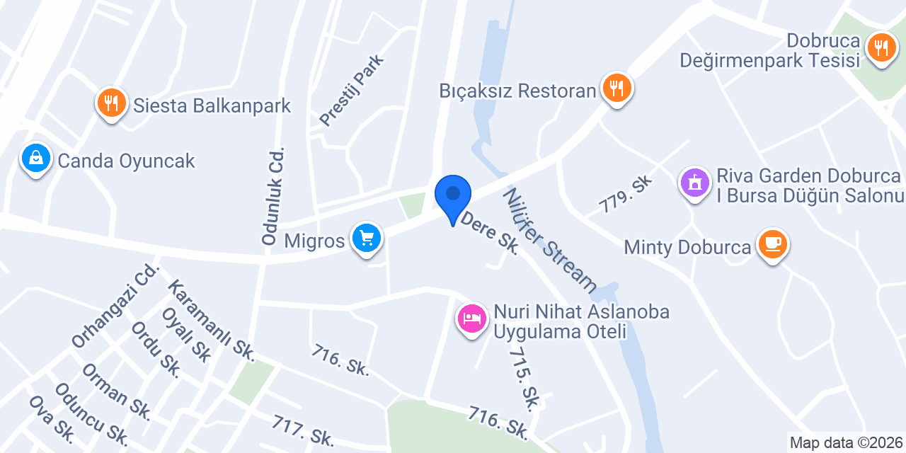 Odunluk Tekel & Market konumu