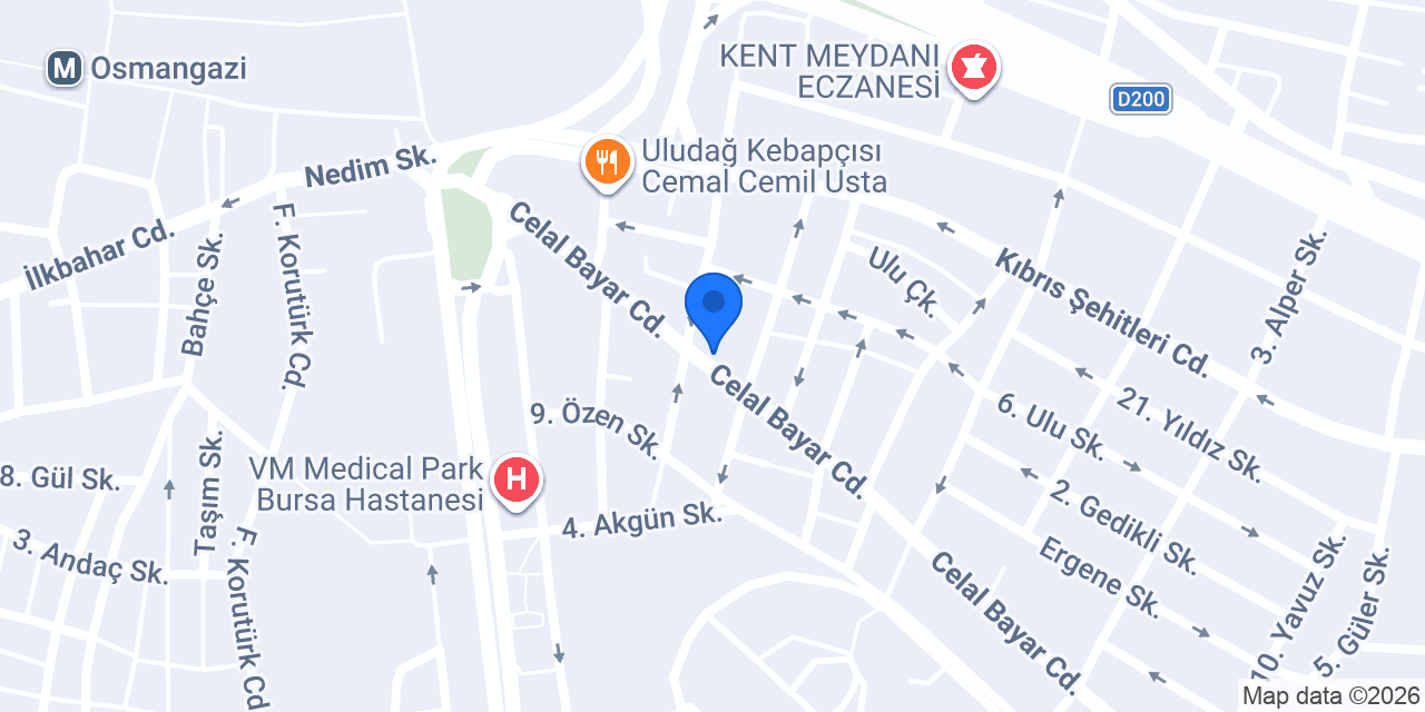 Yavas Elektrik konumu