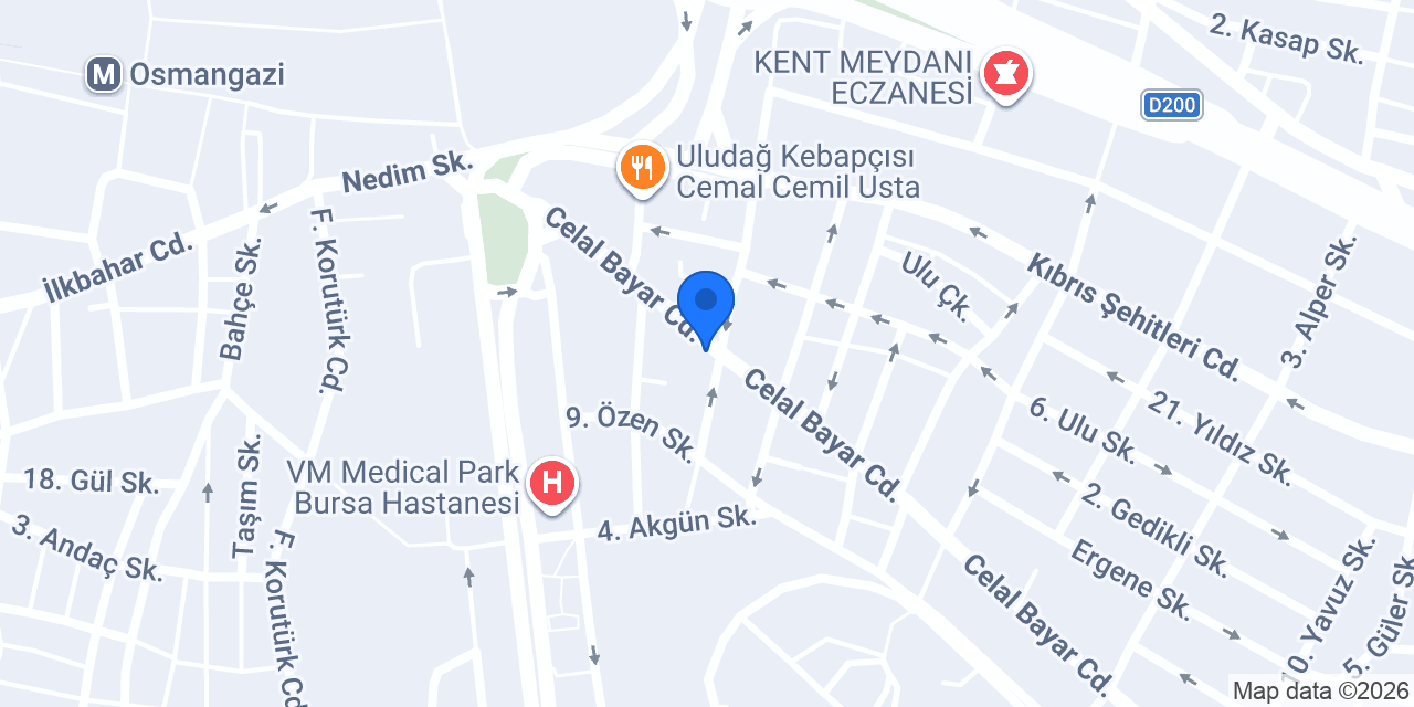 HATİPOĞLU OPEL konumu