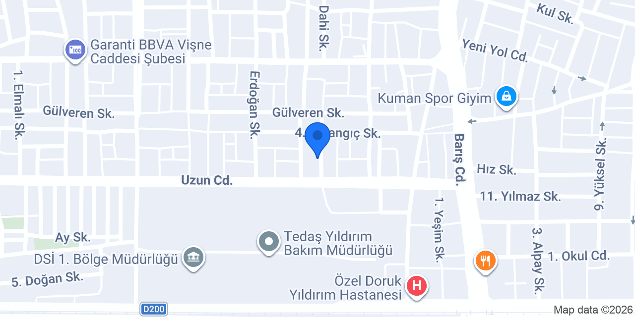 Yapı Test Araştırma Lab. Hiz. San. ve Tic. Ltd. Şti. konumu