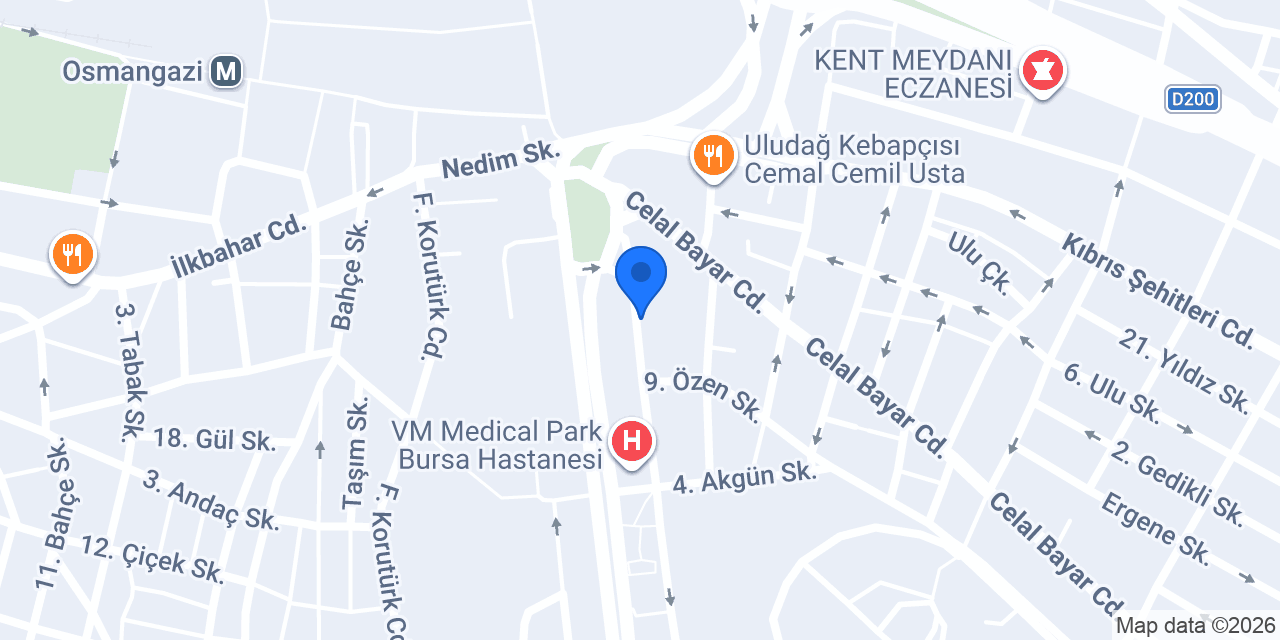 İrem Çınar Eczanesi konumu
