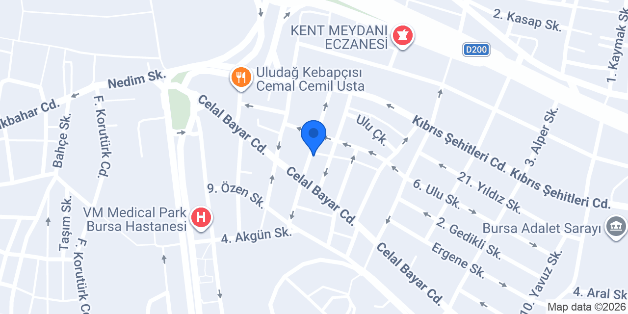 Av. Mehmet salmanoğlu konumu