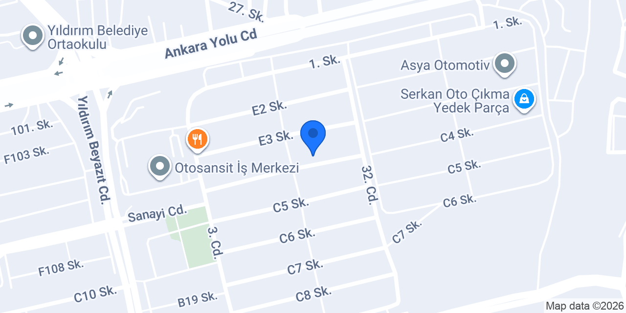 Ural Oto konumu