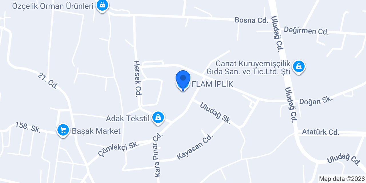 FLAM İPLİK konumu