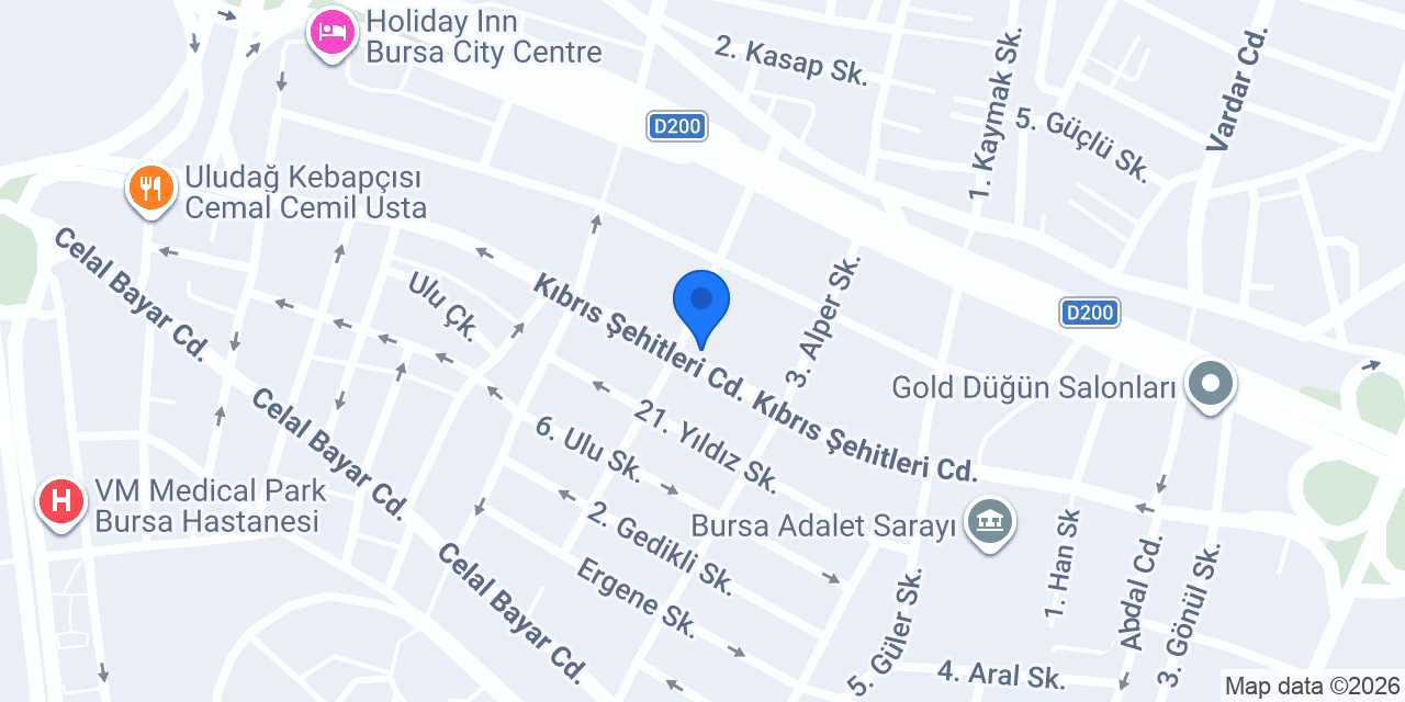Av.Mehmet Sedat Kurt konumu