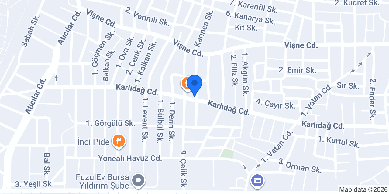 DÜZ AMBALAJ KIRTASİYE konumu