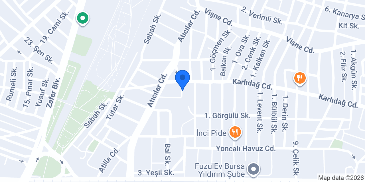 Fatih Mobilya Dekorasyon konumu