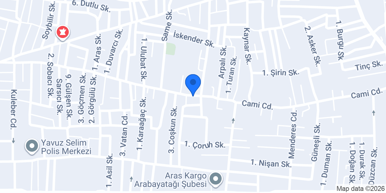 Huzur Mobilya konumu