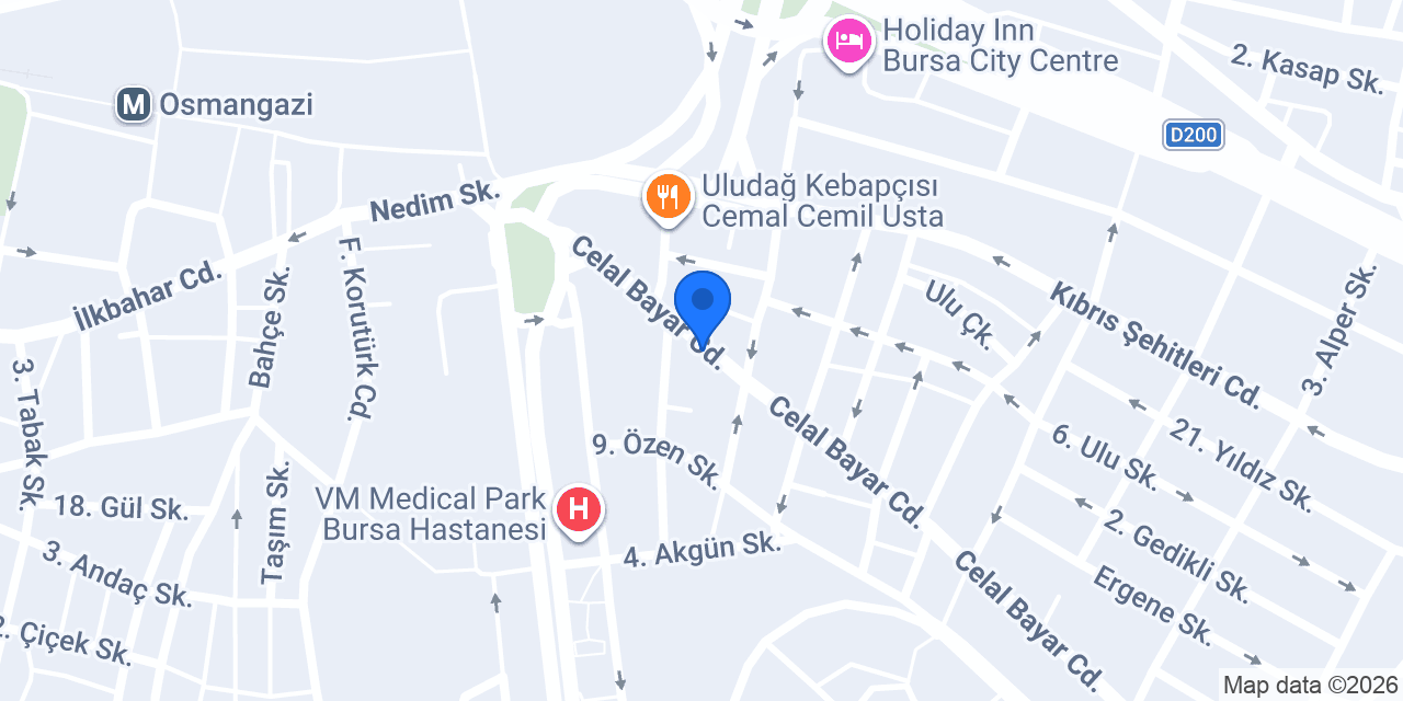 ÇAPRAZ ELEKTRİK konumu