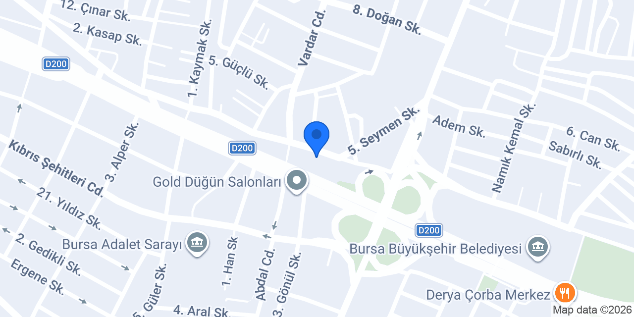 Avukat Mehmet Haşim ALAN konumu