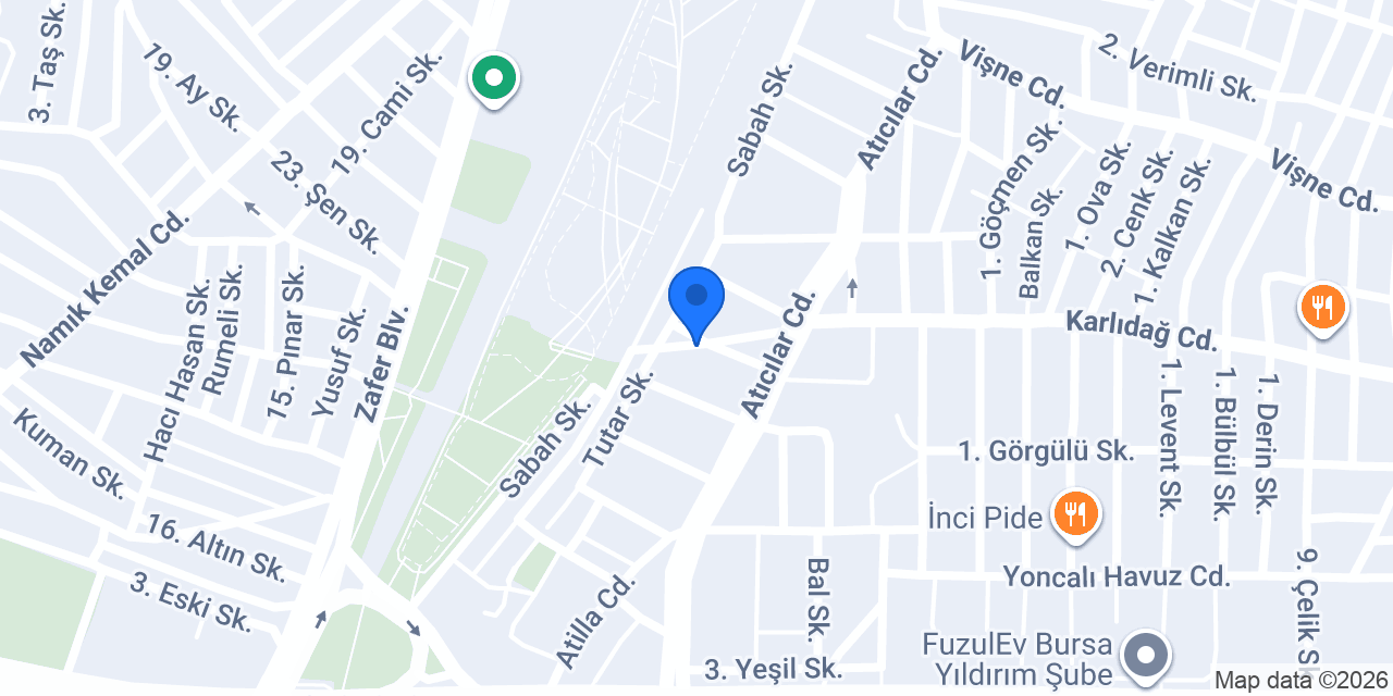 Ezgi Mobilya Boya Atölyesi konumu