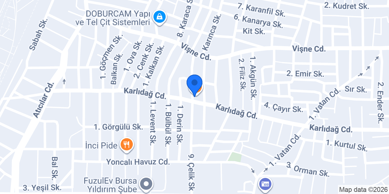 Çeyi Zce Home Tekstil konumu