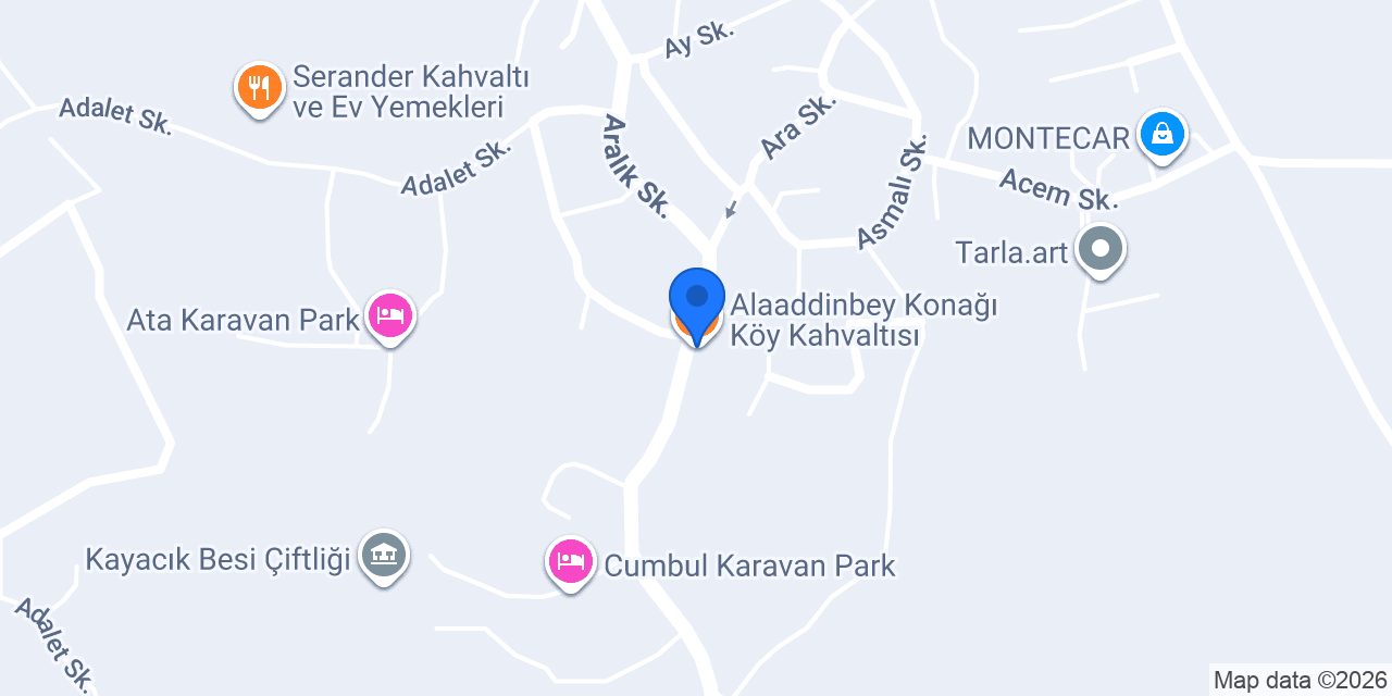 Alaaddinbey Konağı Köy Kahvaltısı konumu