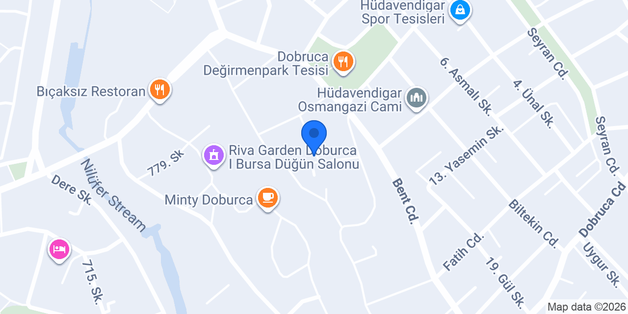 Montessori Bursa konumu