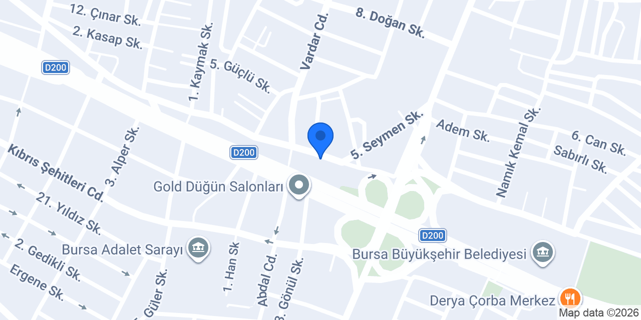 S.A Mali Danışmanlık Ltd. Şti. konumu
