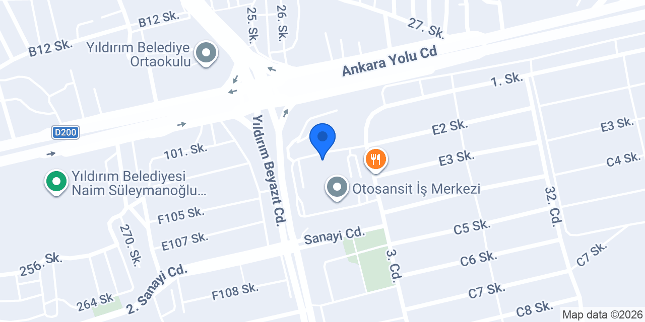 İlker Oto Ayna konumu