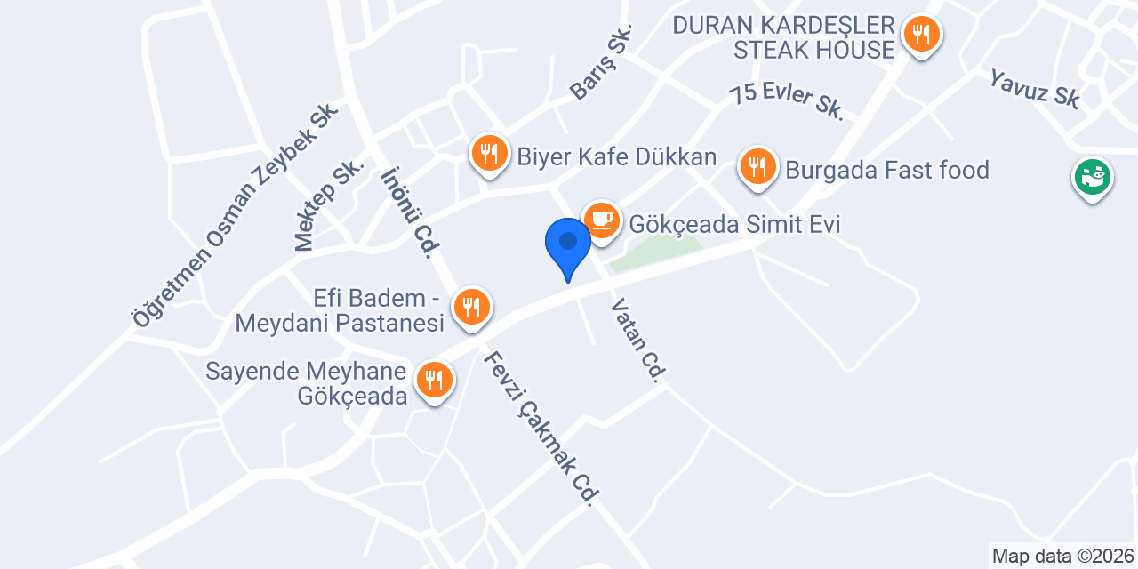 Cadde Suits konumu