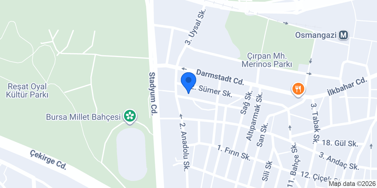 Barış Rent A Car konumu