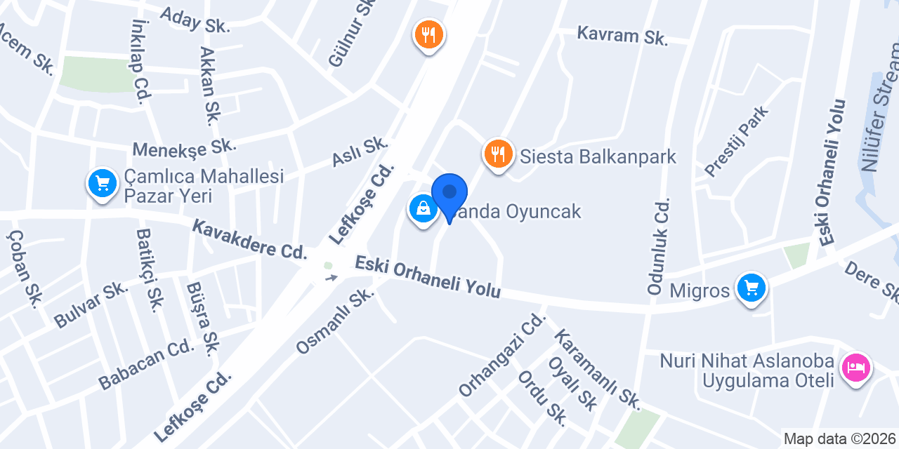 UAT İnşaat & Çelik Konstrüksiyon konumu