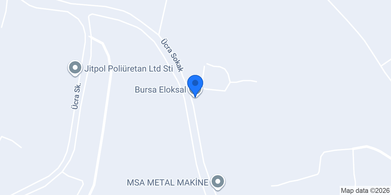 Bursa Eloksal konumu