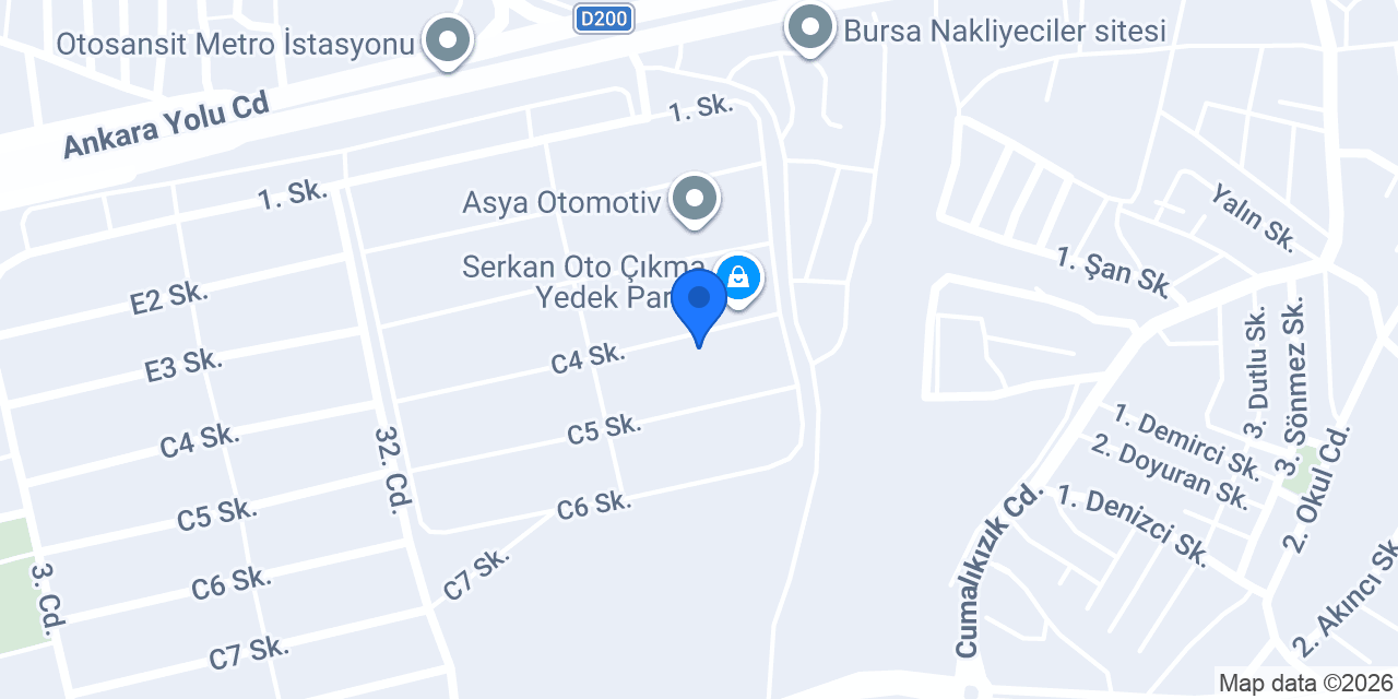 Duymer Çelik konumu