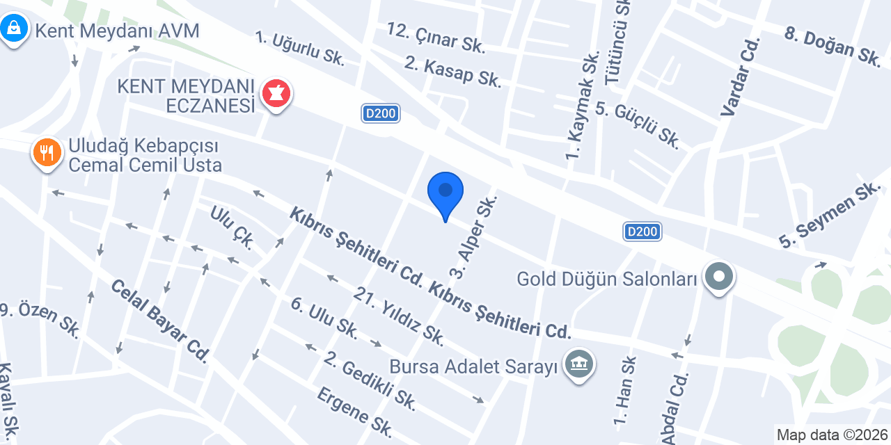 BURSA ALBÜM konumu