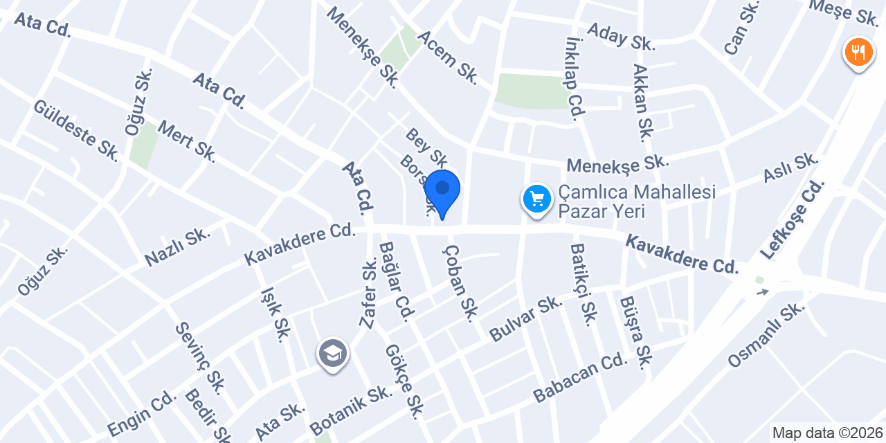 Nilüfer 7 Nolu Çamlıca Aile Sağlık Merkezi konumu