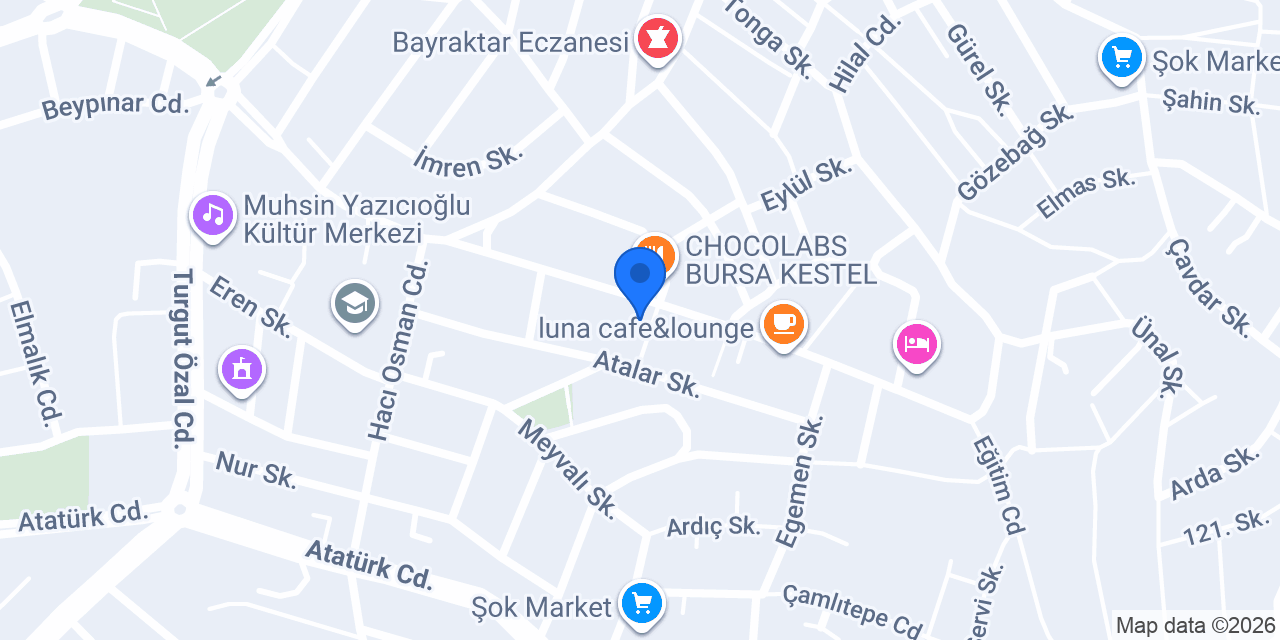 Quva Cafe konumu