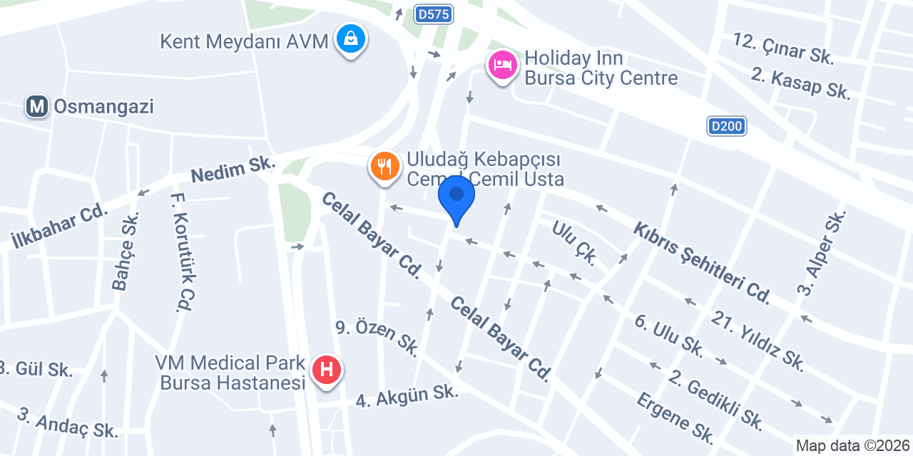Ulusoy Ticaret konumu