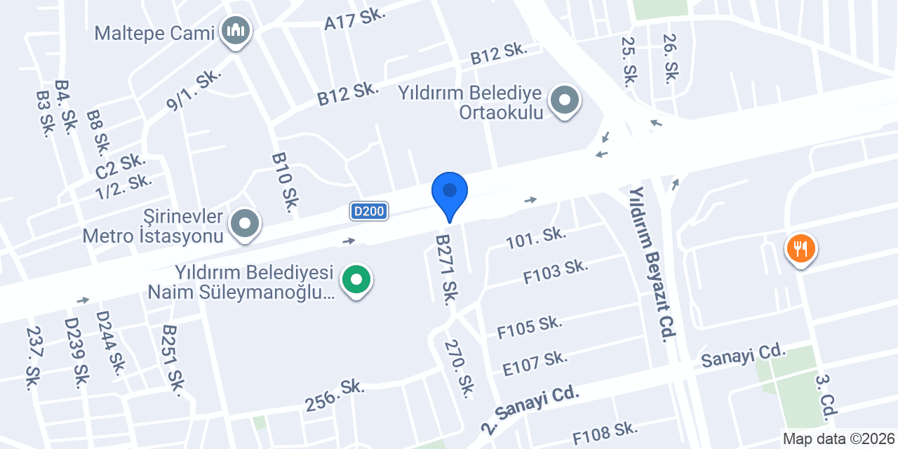 Özdemirler Ticaret konumu