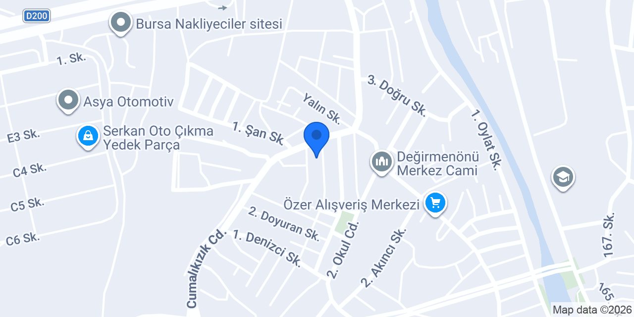 Elit Mobilya Ve Dekorasyon Bursa konumu