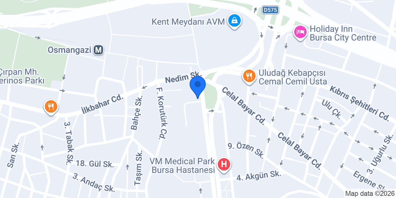 Has İskender Kebap konumu