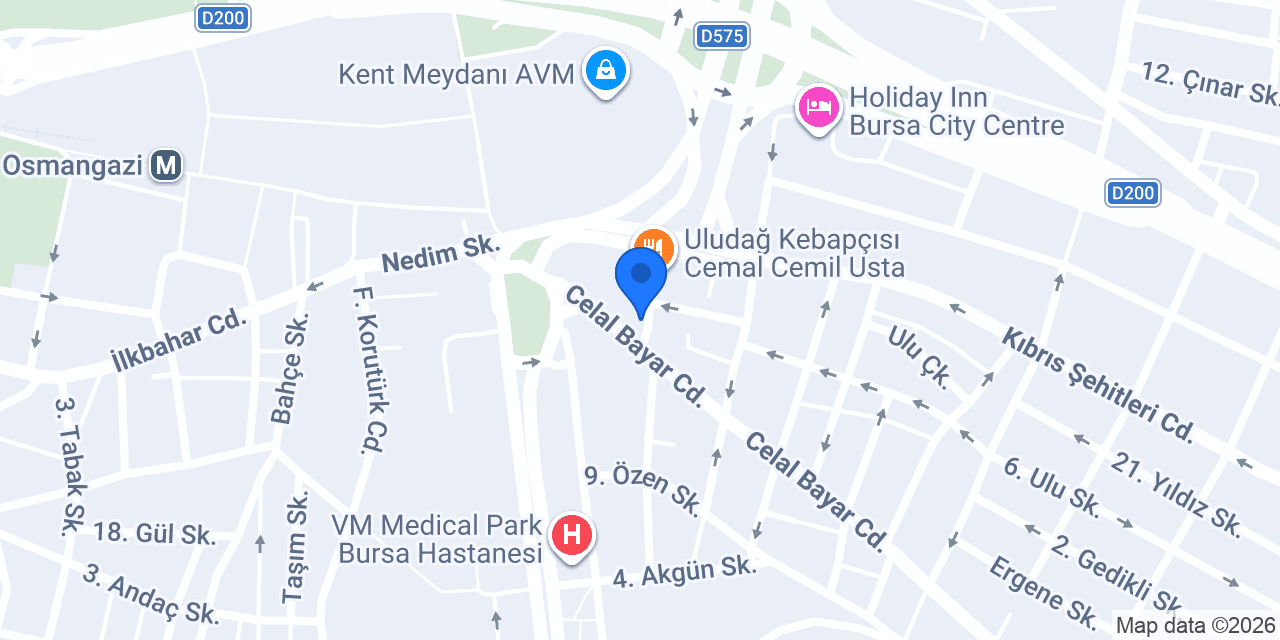 Arda Ticaret konumu
