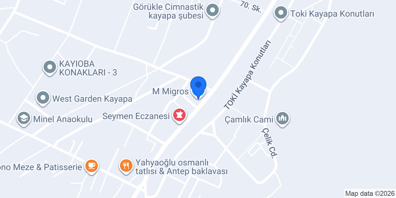 M Migros konumu