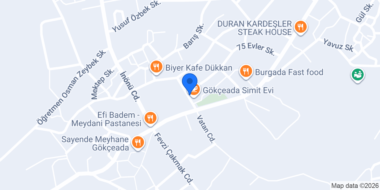 Marlin Hediyelik Dükkanı konumu