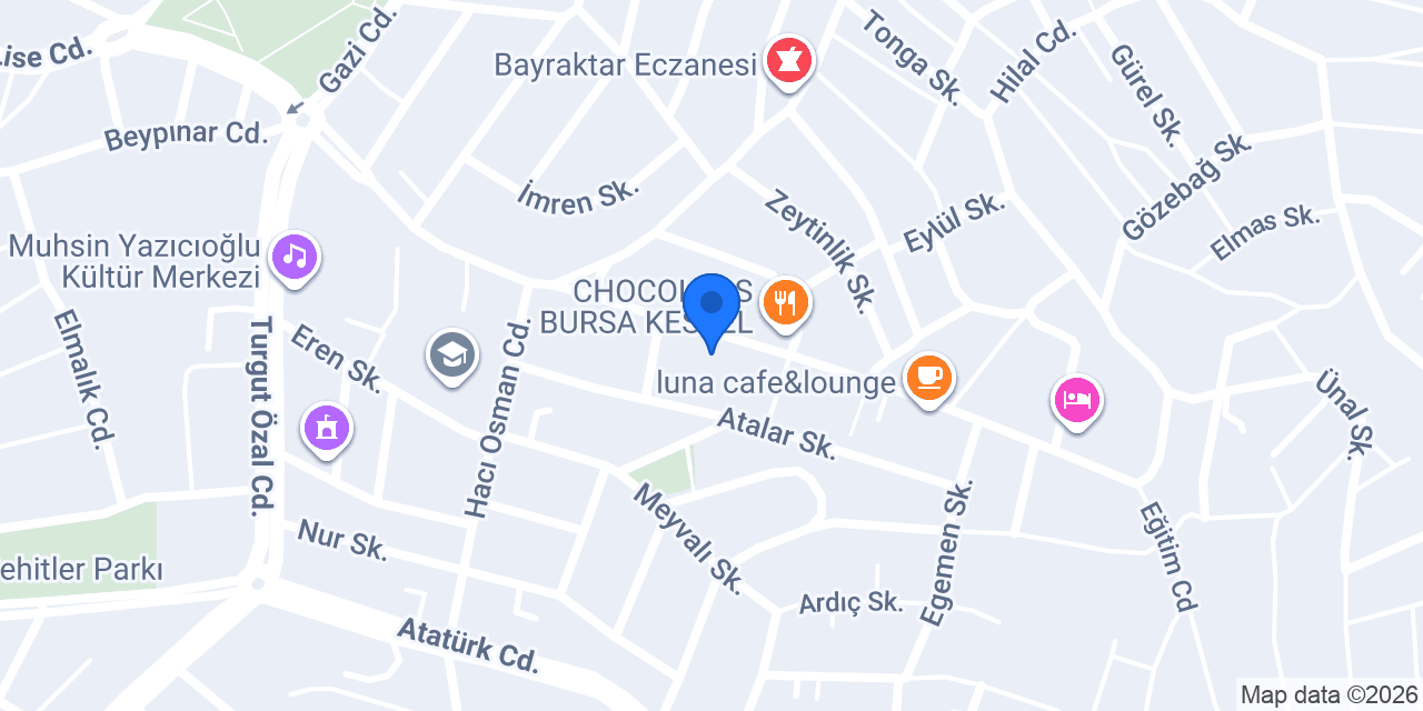 Özel Parlayan Güneş Anaokulu konumu