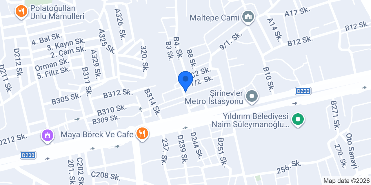 Pratik Yapı Nalbur ve Hırdavat konumu