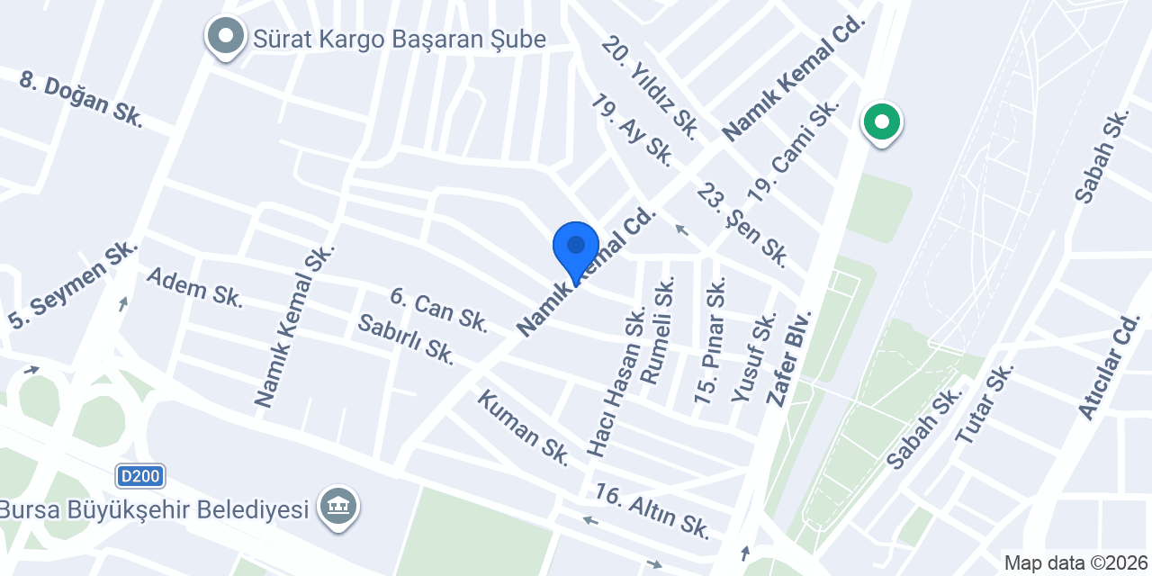 Aygaz Tüp Bayisi konumu