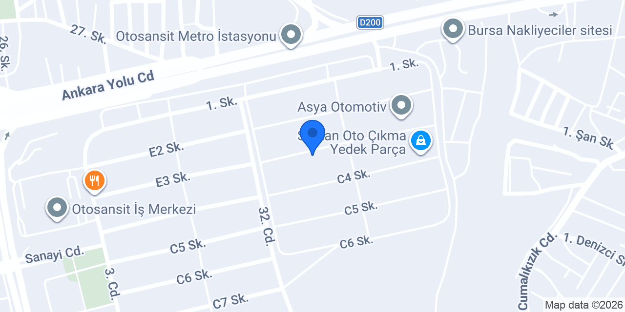 Diriliş Dorse konumu
