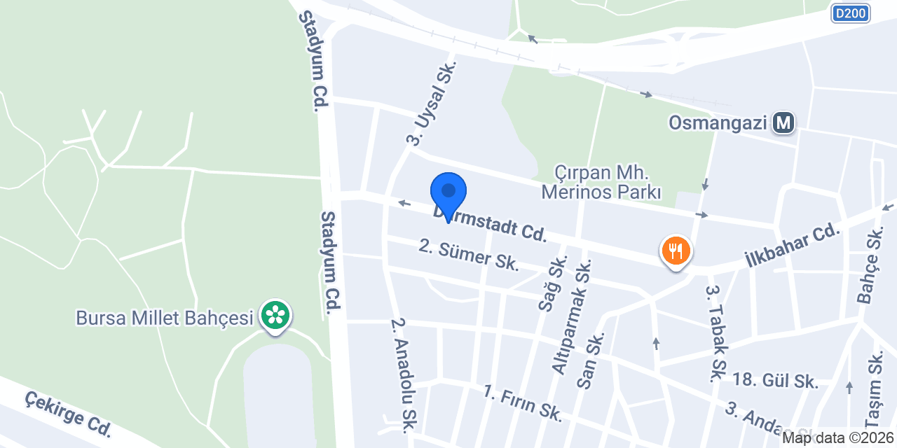 Öz Samet Rent A Car konumu