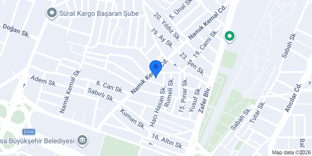 Niş Elektrik konumu