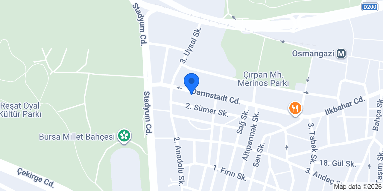 Akın Rent A Car konumu