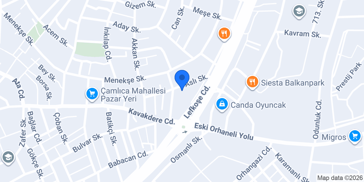 Lavinya Sanat Akademisi konumu