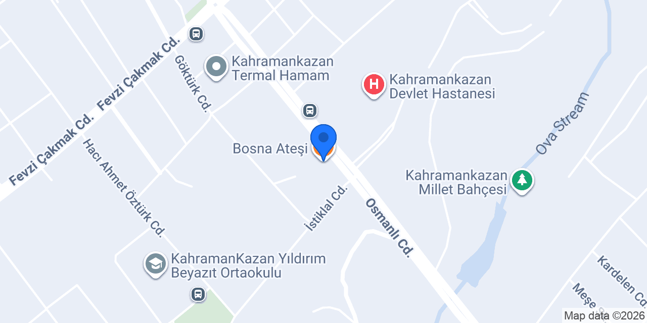 Bosna Ateşi konumu