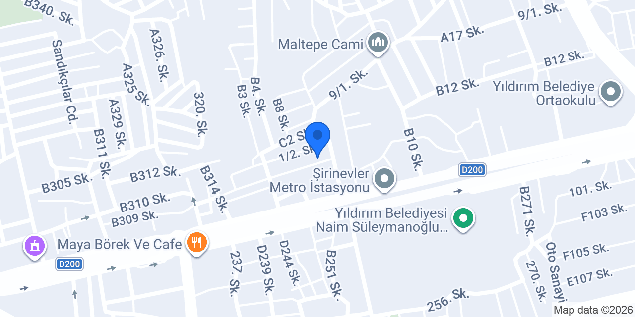 Güven Mobilya konumu