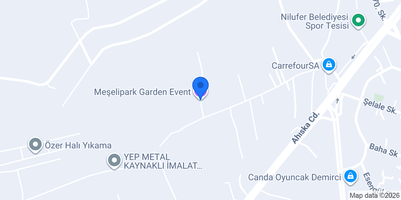 Meşelipark Garden Event konumu